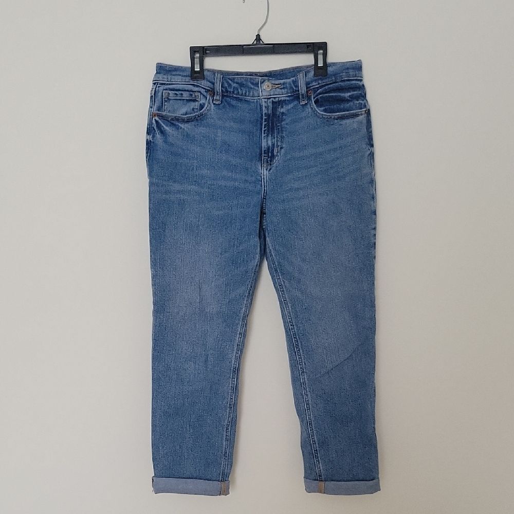 Old Navy Light Blue Ankle Cropped Jeans Size 4
